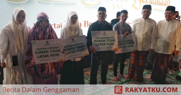 Makassar Salat Subuh Berjemaah, Baznas Beri Bantuan Perbaikan Rumah Tidak Layak Huni