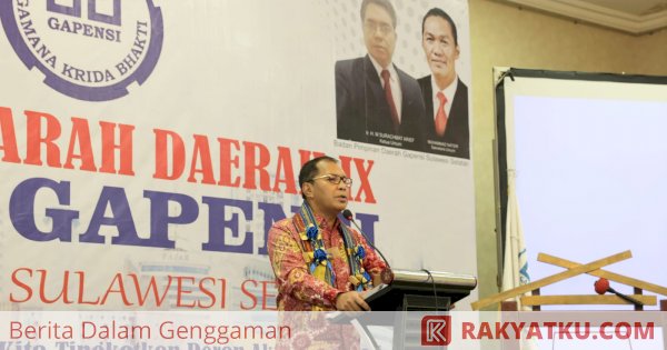 Wali Kota Makassar Ingatkan Persaingan Teknologi di Musda Gapensi Sulsel