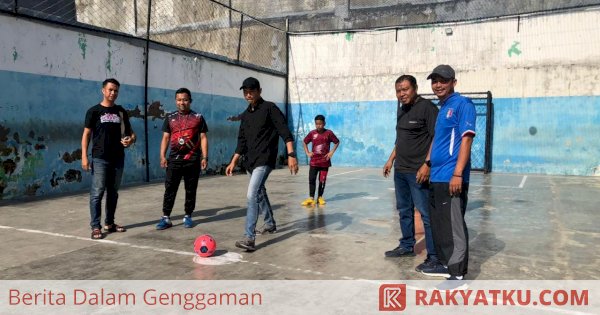 Sambut HUT Ke-415 Kota Makassar, Sekolah di Kecamatan Tallo Gelar Friendly Match Futsal