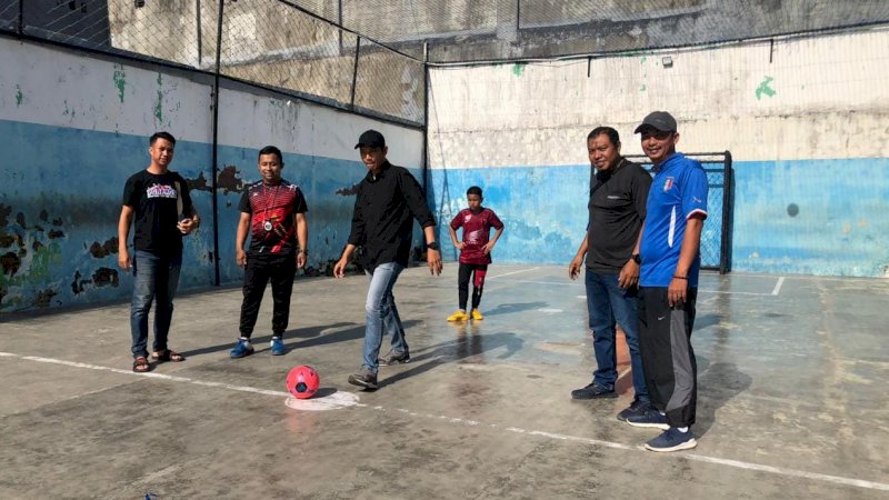 Sambut HUT Ke-415 Kota Makassar, Sekolah di Kecamatan Tallo Gelar Friendly Match Futsal