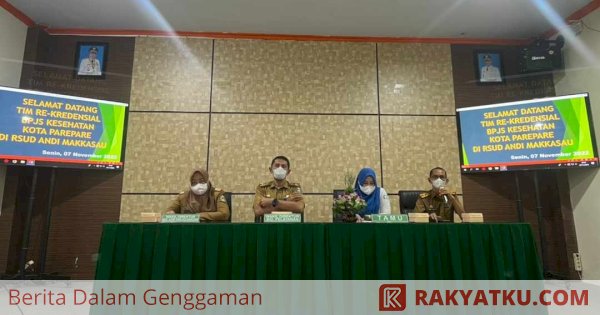 BPJS Kesehatan Bersama Dinkes Lakukan Re-Kredensial di RSUD Andi Makkasau