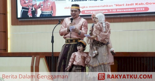 Lomba Menyanyi Lagu Daerah Antar Pejabat Meriahkan Hari Jadi Gowa ke-702