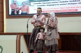 Lomba Menyanyi Lagu Daerah Antar Pejabat Meriahkan Hari Jadi Gowa ke-702