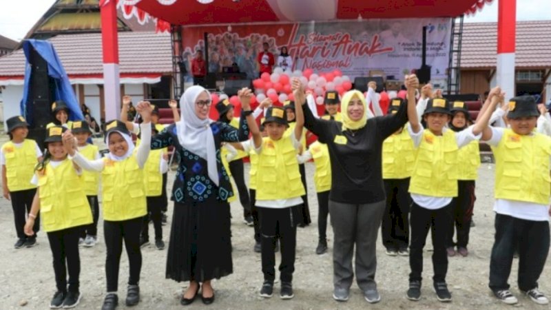 Peringatan Hari Anak Nasional di Luwu Utara Berlangsung Meriah 