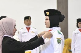 Bupati Resmi Kukuhkan Paskibraka Luwu Utara