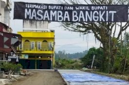Ruas Jalan Dalam Kota Masamba Mulai Dibeton, Warga Sampaikan Terima Kasih ke Bupati Luwu Utara