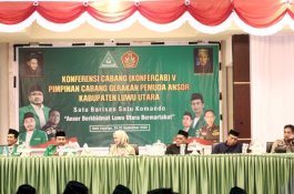 Konfercab Gerakan Pemuda Ansor Luwu Utara, Bupati Indah Dorng Lahirkan Kader-Kader Mumpuni
