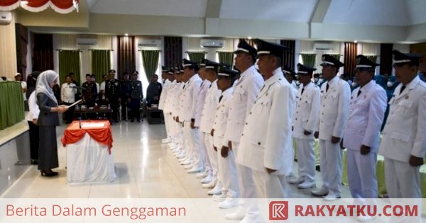 Lantik 22 Kepala Desa, Bupati Luwu Utara: Jabatan Itu Ibadah dan Pengabdian