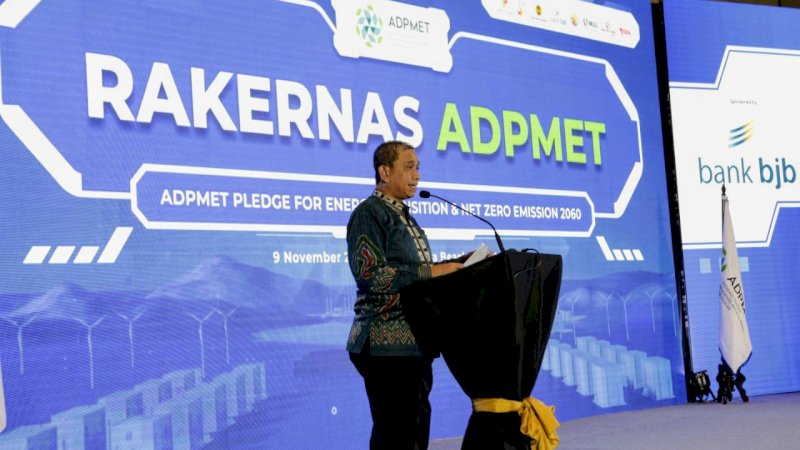 Bupati Wajo Gantikan Ridwan Kamil Bawakan Sambutan di Rakernas ADPMET 2022