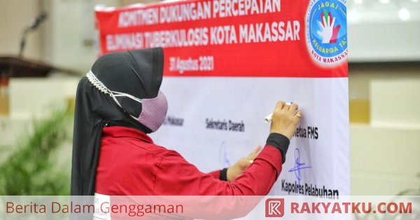 Makassar Raih Penghargaan TOSS TBC Dari Kemenkes RI