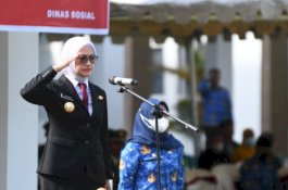 Jadi Irup Hari Pahlawan, Bupat Lutra: Mari Rajut Kesejahteraan Menjadi Pahlawan Masa Depan