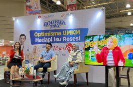 Mamasuka Gelar Horeka Day di LOTTE Grosir Alaudin Makassar, Nicky Tirta: Harus Optimis 