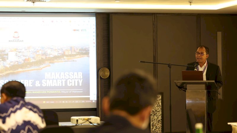 Wali Kota Makassar Presentasikan Sombere and Smart City di G20 2022