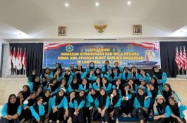Tumbuhkan Cinta Tanah Air, Siswa SMA Islam Athirah Bukit Baruga Ikuti Pendidikan Wawasan Kebangsaan di Lantamal IV