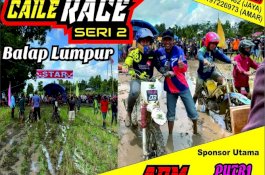 Caile Race Seri Ke-2 Balap Motor Ojek Gabah Dilaksanakan Desember 2022