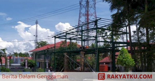 Pembangunan Gedung Rescue Center Barru Terus Digenjot