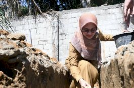 Bupati Luwu Utara Letakan Batu Pertama Pembangunan Asrama Ponpes Darul Arqam Muhammadiyah Balebo