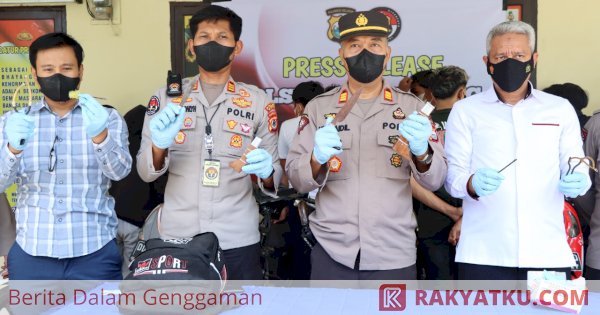 Belasan Remaja Digelandang Polisi Setelah Kedapatan Pesta Miras