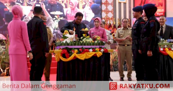 HUT Ke-77 Korps Brimob Polri, Wali Kota Makassar: Teruslah Bekerja, Teruslah Berkarya