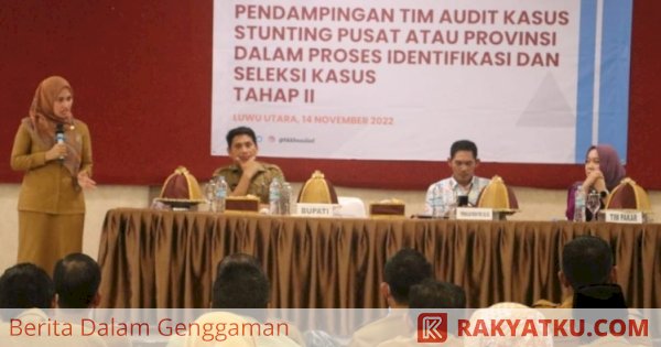 Bupati Luwu Utara Minta Utamakan Upaya Preventif dan Promotif dalam Percepatan Penurunan Stunting