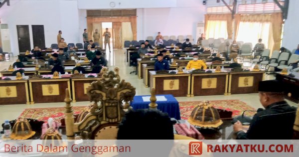 Sejumlah anggota DPRD Wajo Tidak Hadir, Rapat Paripurna Batal Digelar