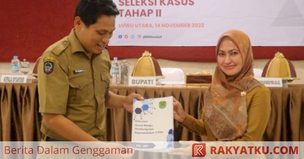 Bupati Luwu Utara Terima Dokumen Grand Design Pembangunan Kependudukan 2022 – 2047