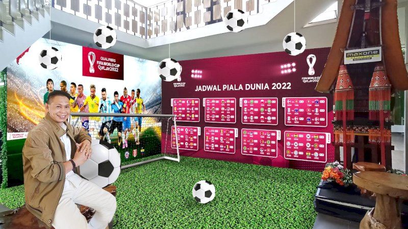 Maxone Hotel dan Resort Makassar Gelar Nobar Fifa World Cup Qatar 2022