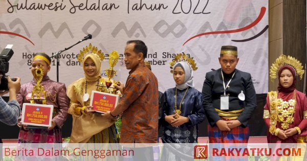 Utusan Parepare Borong Piala Lomba Berbahasa Daerah, Erna Rasyid Taufan Ucapkan Selamat