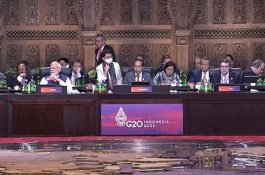 Pimpin Sesi III KTT G20, Presiden Jokowi: Hentikan Perang