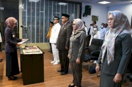 Dilantik Bupati Indah, Muh. Kasrum Resmi Jabat Kadis Dukcapil Luwu Utara