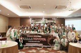 40 Pelanggan Kalla Toyota Yang Beruntung Grand Prize Kembali di Berangkatkan Umrah  