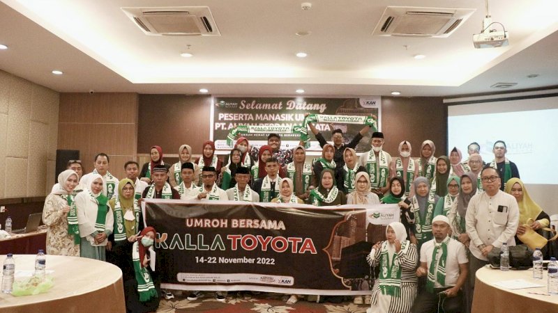 40 Pelanggan Kalla Toyota Yang Beruntung Grand Prize Kembali di Berangkatkan Umrah  