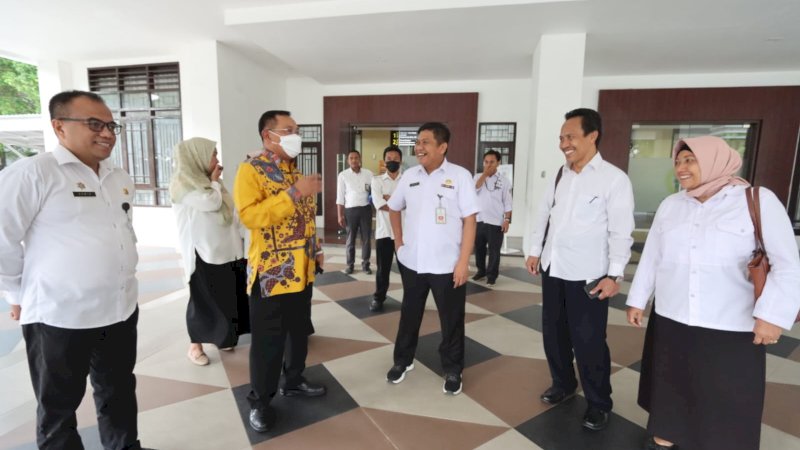 Kadis Kominfo Jatim Kunjungi Dinas Kominfo SP Sulsel 