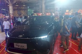 Akhirnya Mobil Listrik bZ4X Resmi di Luncurkan di Toyota Carnaval Nipah Park