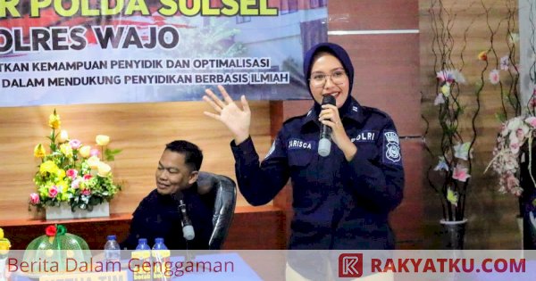 Labfor Polda Sulsel Gelar Coaching Clinic Bagi Penyidik di Polres Wajo