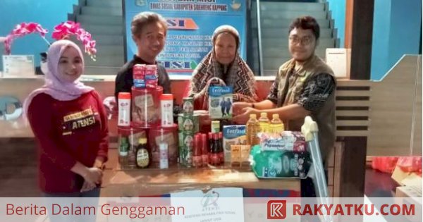 130 Lansia di Sidrap Terima Bantuan Atensi Kemensos