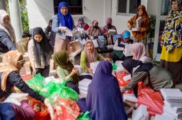 Dinas Sosial Makassar Pastikan Kebutuhan Pangan Pengungsi Banjir Terpenuhi