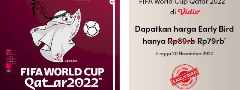 Kolaborasi IndiHome-Vidio Siap Manjakan Penggemar FIFA World Cup 2022