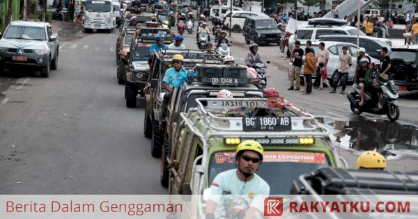 11 Tim Offroader Jelajahi Alam Gowa