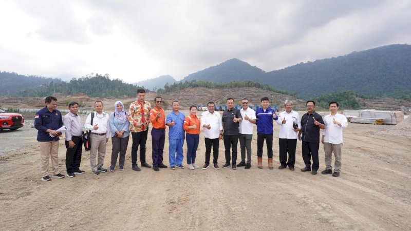 Kunjungan kerja Panja Komisi VII DOR RI  di areal operasional PT Vale, Pulau Sambalagi, Kabupaten Morowali, Sulawesi Tengah (Sulteng), Kamis (17/11/2022).