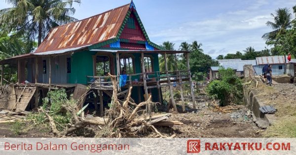 Pemprov Sulsel Salurkan Bantuan 1 Ton Beras Untuk Korban Banjir di Jeneponto