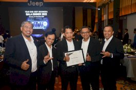 Selamat, Jeep Kalla Kars Sabet Dua Penghargaan Nasional