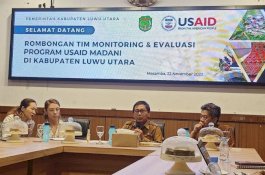 Wabup Suaib Apresiasi Program USAID Madani di Lutra