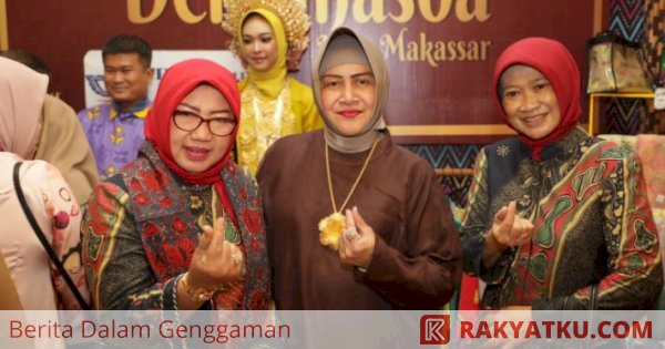 Booth Makassar Pamerkan Produk Unggulan di Sarasehan Istri Wali Kota dan Expo Se-Indonesia