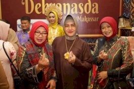 Booth Makassar Pamerkan Produk Unggulan di Sarasehan Istri Wali Kota dan Expo Se-Indonesia