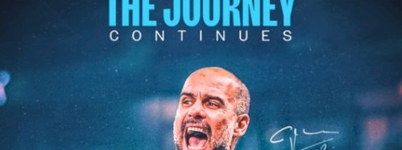 Teken Kontrak Baru, Pep Guardiola di Manchester City Sampai 2025
