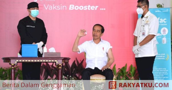 Presiden Jokowi Vaksinasi Booster Pakai IndoVac, Menkes Budi: Sangat Ampuh