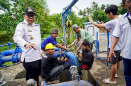 Kunjungi Sumber Air Baku PDAM yang Terdampak Banjir, Wali Kota Parepare Optimis Perbaikan Rampung 2 Hari Lagi