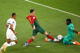 Portugal Tak Mampu Jebol Gawang Ghana di Babak Pertama