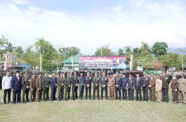 Pemkot Palopo Hadiri Upacara Peringatan HUT ke-77 TNI